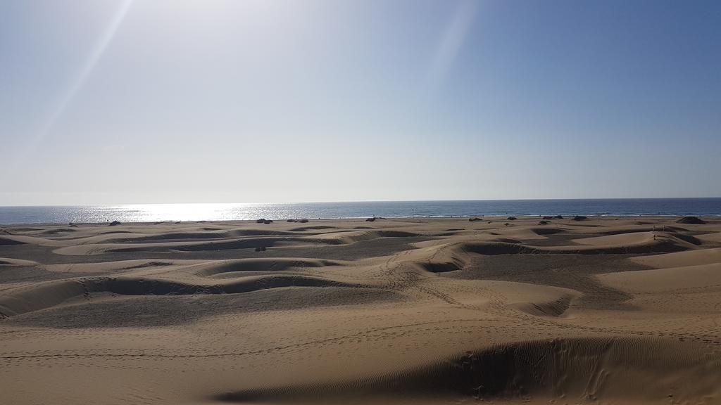 Huella Canaria Complejo Las Olas 普拉亚戴尔雷安格莱斯 外观 照片