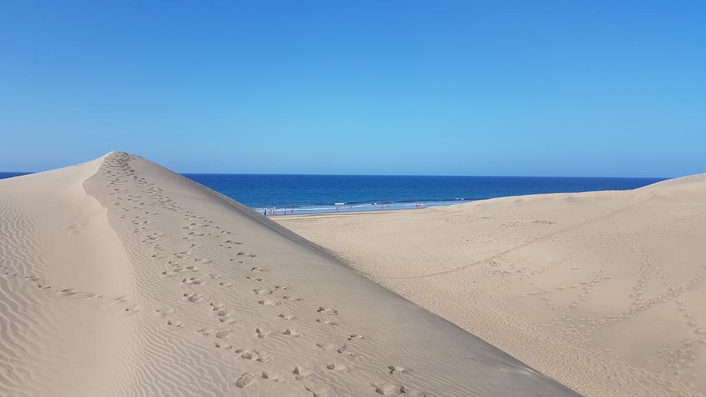 Huella Canaria Complejo Las Olas 普拉亚戴尔雷安格莱斯 外观 照片