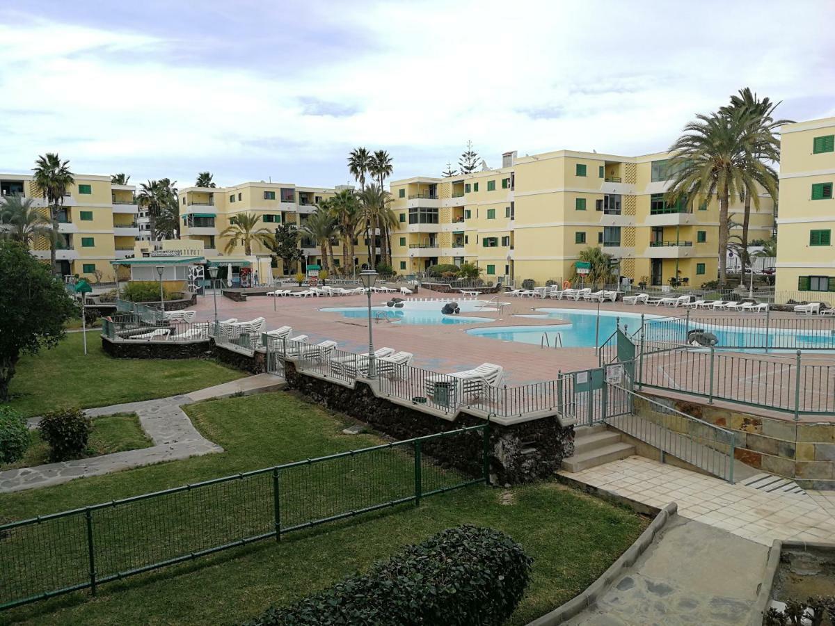 Huella Canaria Complejo Las Olas 普拉亚戴尔雷安格莱斯 外观 照片